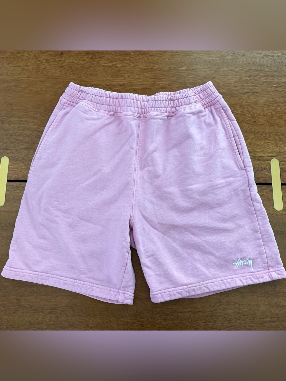 Stussy Light Pink Casual Sweat Shorts